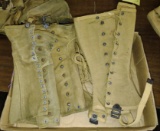 VINTAGE US CANVAS SPATS