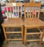 PAIR OF BAR STOOLS - PICK UP ONLY