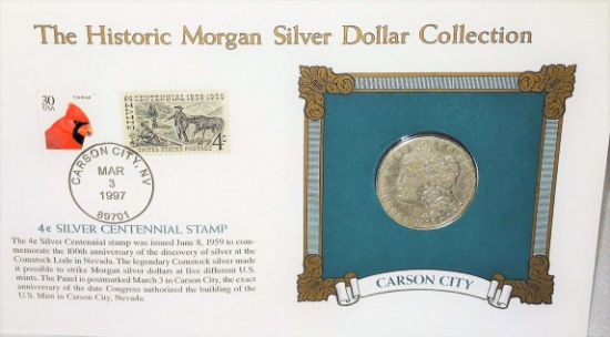 RARE 1890 CARSON CITY MORGAN SILVER DOLLAR