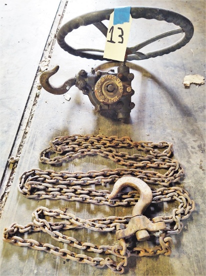 CHAIN with HOIST - PICK UP ONLY