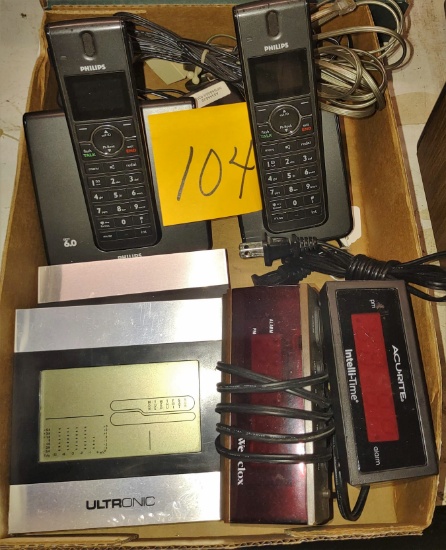 PHONES, CLOCKS, ETC. - PICK UP ONLY