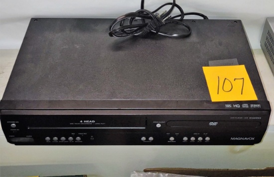 MAGNAVOX DVD & VHS PLAYER - PICK UP ONLY