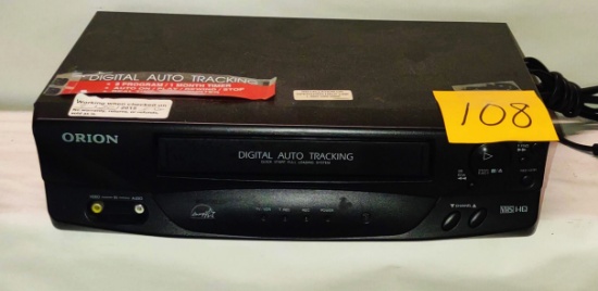 ORION VHS PLAYER - PICK UP ONLY