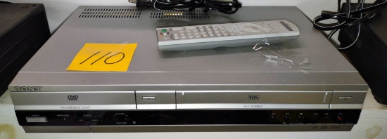 SONY DVD & VHS PLAYER - PICK UP ONLY