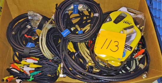 MISCELLANEOUS CORDS & CABLES - PICK UP ONLY