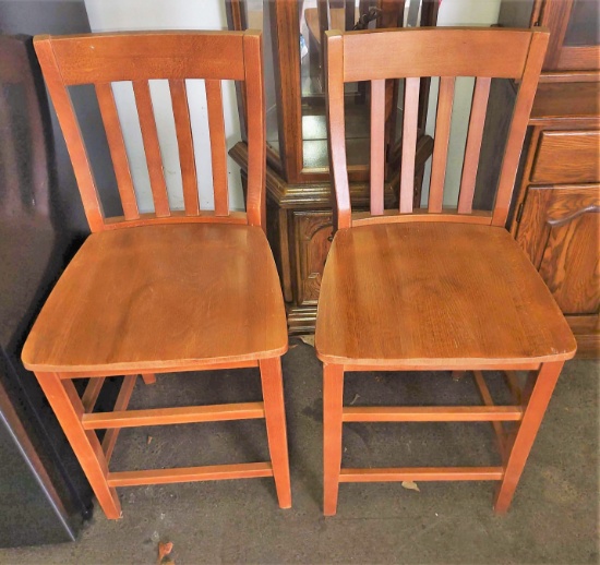 PAIR OF BAR SEATS - PICK UP ONLY