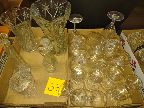 GLASSWARE - PICK UP ONLY