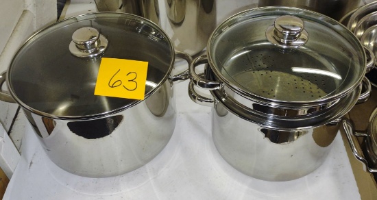 STAINLESS POTS - PICK UP ONLY