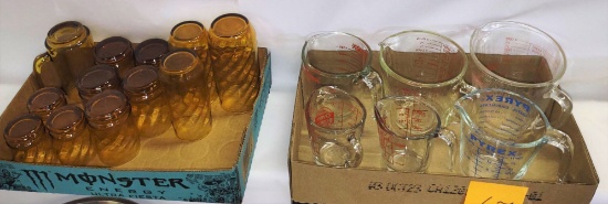 GLASS MEASURING DEVICES & GLASSES - PICK UP ONLY
