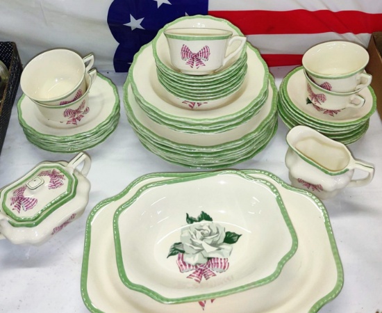 VINTAGE STEUVENVILLE DISHES - PICK UP ONLY