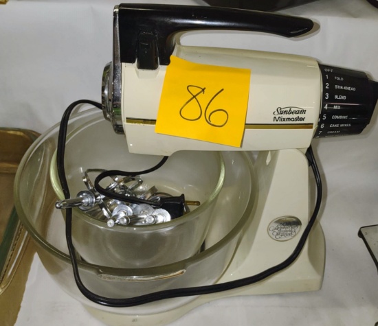 VINTAGE SUNBEAM MIXER - PICK UP ONLY