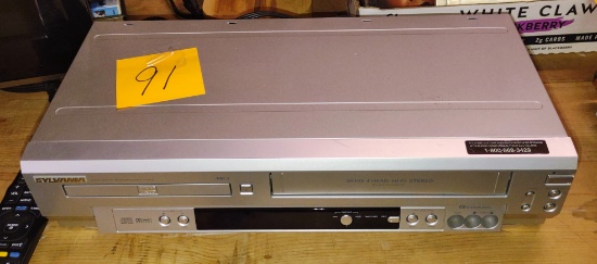 SYLVANIA DVD & VHS PLAYER - PICK UP ONLY