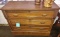 ANTIQUE WALNUT CHEST OF DRAWERS - PICK UP ONLY