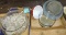VINTAGE PUNCH BOWL, PYREX & ENAMEL BOWLS, ETC. - PICK UP ONLY