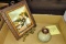 SMALL FRAMED PRINT, ETC.