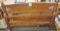 WALNUT FULL SIZE BED FRAME - PICK UP ONLY