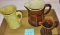 STONEWARE PITCHERS (Nice condition) - PICK UP ONLY