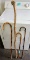 WOODEN CANES & WALKING STICK - PICK UP ONLY