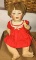 VINTAGE LW & CO SLEEPY EYE BISQUE DOLL - PICK UP ONLY