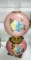 ANTIQUE HAND PAINTED GWTW LAMP - PICK UP ONLY