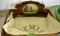 VINTAGE TOWEL RACK & BAG - PICK UP ONLY