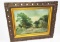 ANTIQUE FRAMED SHEPHERD PRINT - PICK UP ONLY