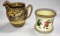 ROYAL DOULTON ITEMS with POTTERY JUG