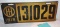 1915 LICENSE PLATE