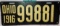 1916 LICENSE PLATE
