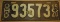1920 LICENSE PLATE