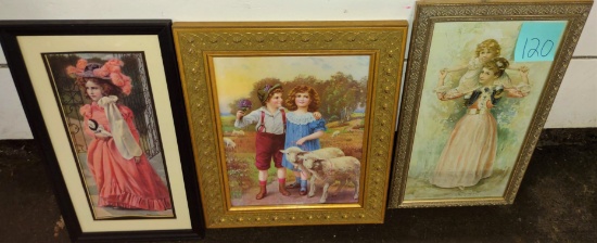 GROUP OF FRAMED ARTWORK- PICK UP ONLY