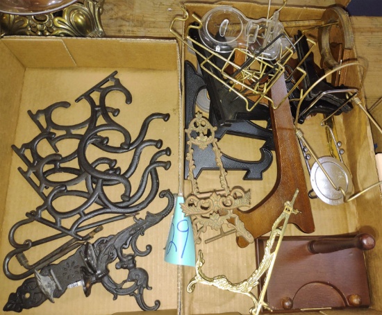 HOOKS, PLATE HOLDERS, ETC. - PICK UP ONLY