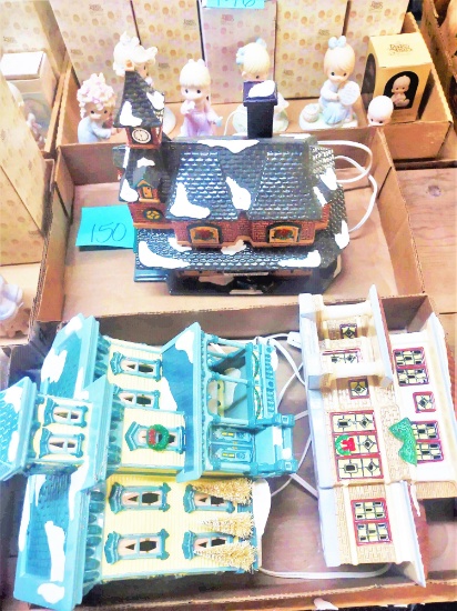 DICKEN'S CHRISTMAS VILLAGE PIECES - PICK UP ONLY