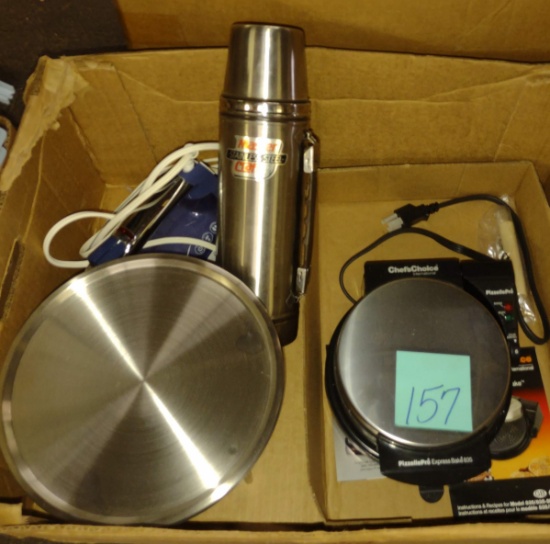 THERMOS, CHEF'S CHOICE PIZELLE MAKER - PICK UP ONLY