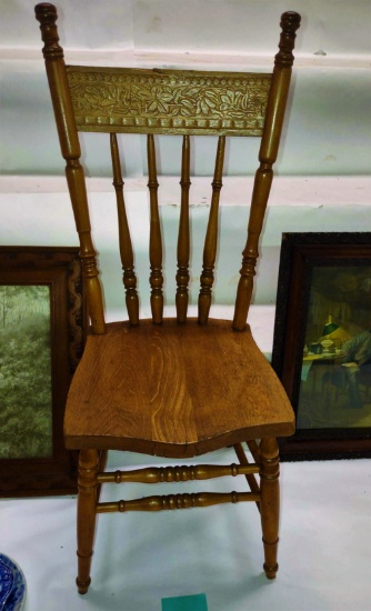 CHILD's PRESSED BACK CHAIR - PICK UP ONLY