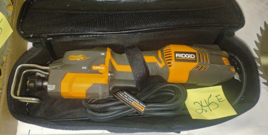 RIGID FUEGO ORBITAL RECIPROCATING SAW