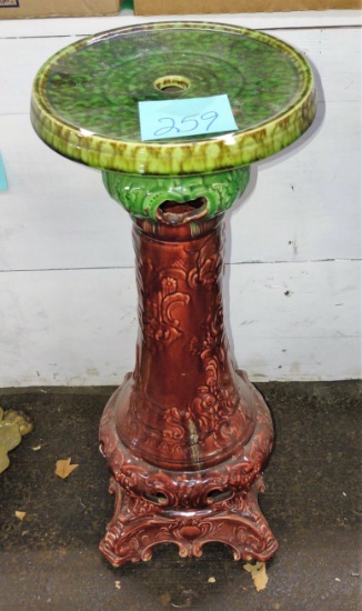 VINTAGE PEDESTAL (A couple small chips on top) - PICK UP ONLY