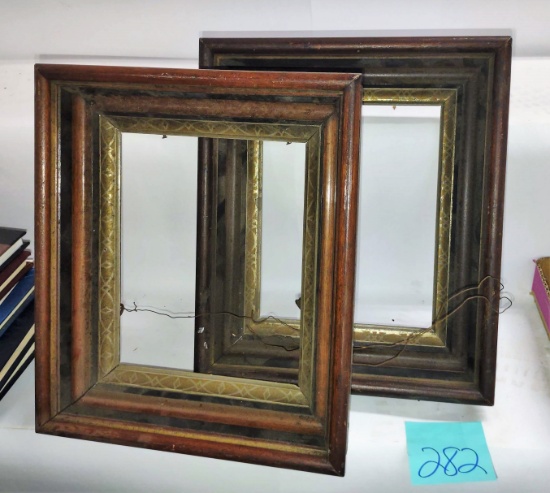 VINTAGE WALNUT FRAMES - PICK UP ONLY