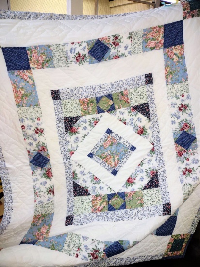 QUILTED BEDSPREAD (82" X 66") - PICK UP ONLY