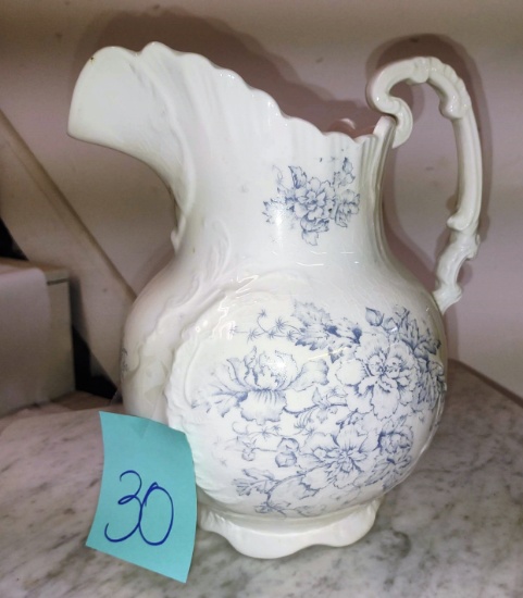 ANTIQUE WATER PITCHER - PICK UP ONLY