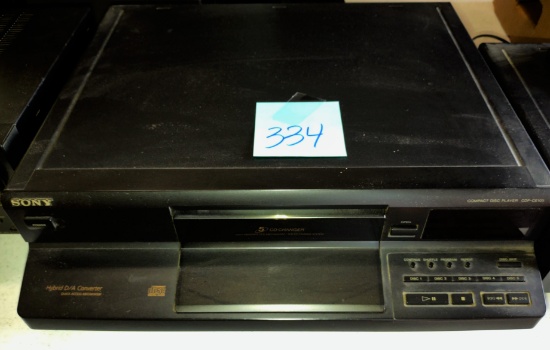 SONY HYBRID D/A CONVERTER (5 Disc changer) - PICK UP ONLY