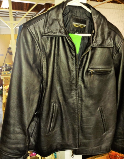 METROPOLITAN LEATHER JACKET (Lg.)