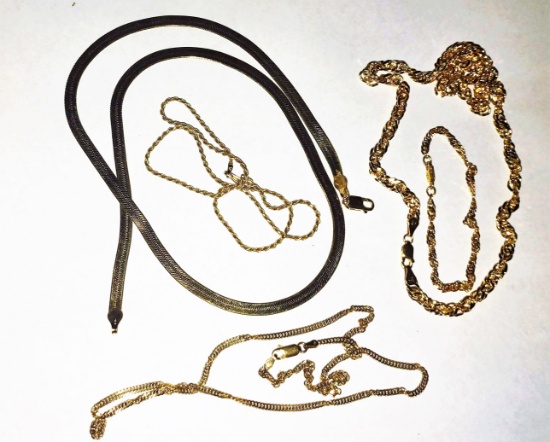 STERLING JEWELRY with gold over sterling