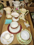 CUPS & SAUCERS, CREAMERS - PICK UP ONLY