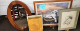 MIRROR, JESUS & LAMB ARTWORK - PICK UP ONLY