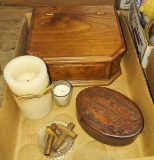 WOODEN BOXES, ETC.