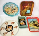VINTAGE TRAYS & OTHERS