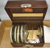 VINTAGE MOVIE REELS (Has list of reel contents)