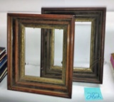 VINTAGE WALNUT FRAMES - PICK UP ONLY
