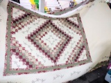 QUILTED PATCHWORK BEDSPREAD (76